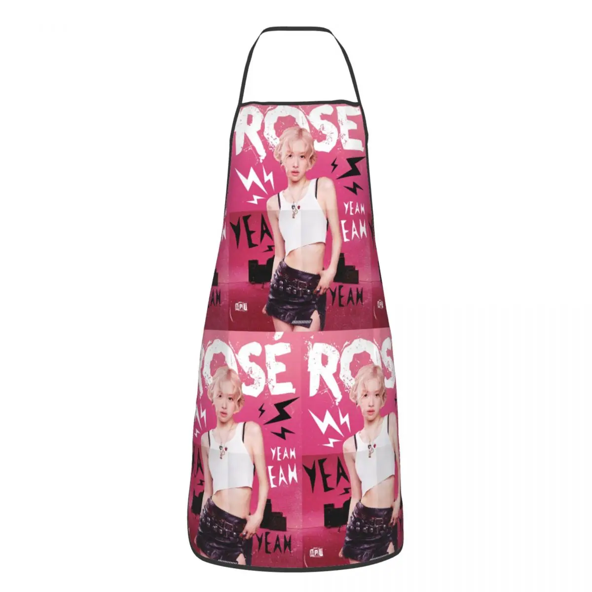 Custom R-Roses B-Brunos Mars Album Funny Aprons for Men Women Adult Unisex Kitchen Chef Bib Tablier Cuisine Cooking Baking