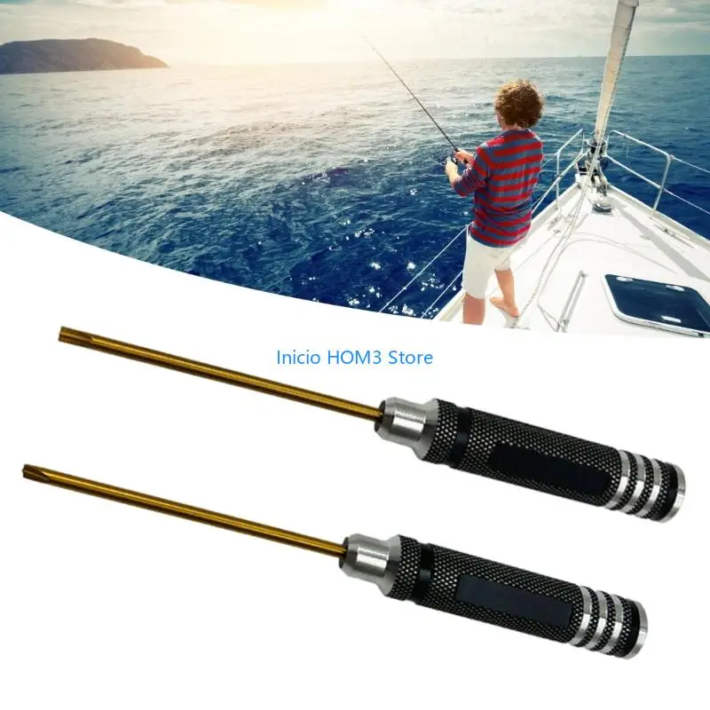 A5YD Precisions 4mm Bump Screwdriver For Fishing Gear Maintenance Nonslip Handle