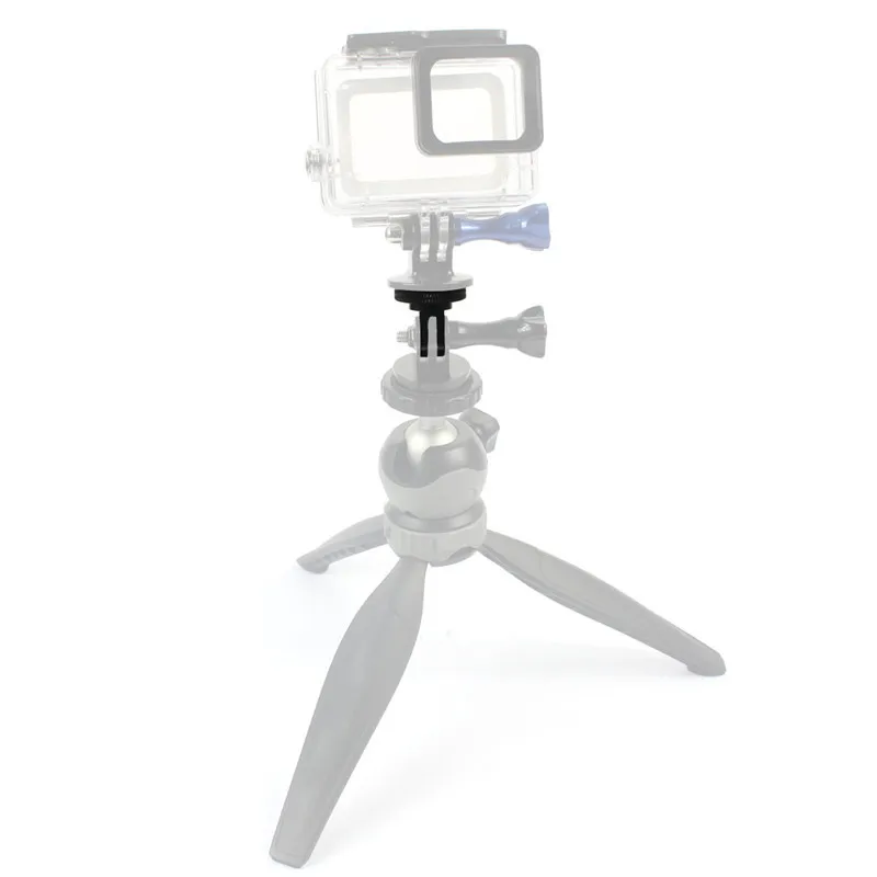 1/4'' Screw Converter Tripod Adapter For Insta360 for mini Rotating Mount Holder Action Camera Tripod Stand Accessories