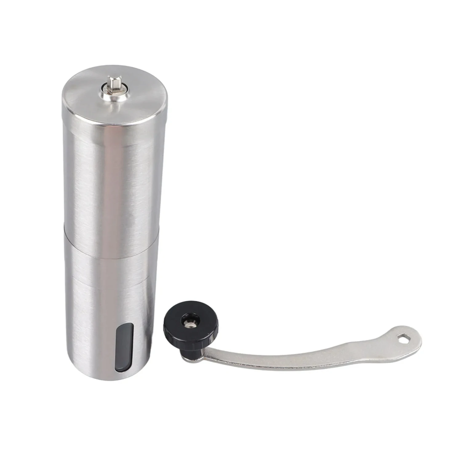 Manual Coffee Grinder Stainless Steel Sealed Grinding Hand Coffee Grinder Portable  Coffee Bean Grinder