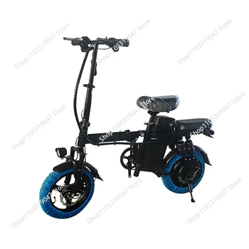 Foreign trade folding electric vehicle driving electric men and women folding car lithium car export bicycle long battery