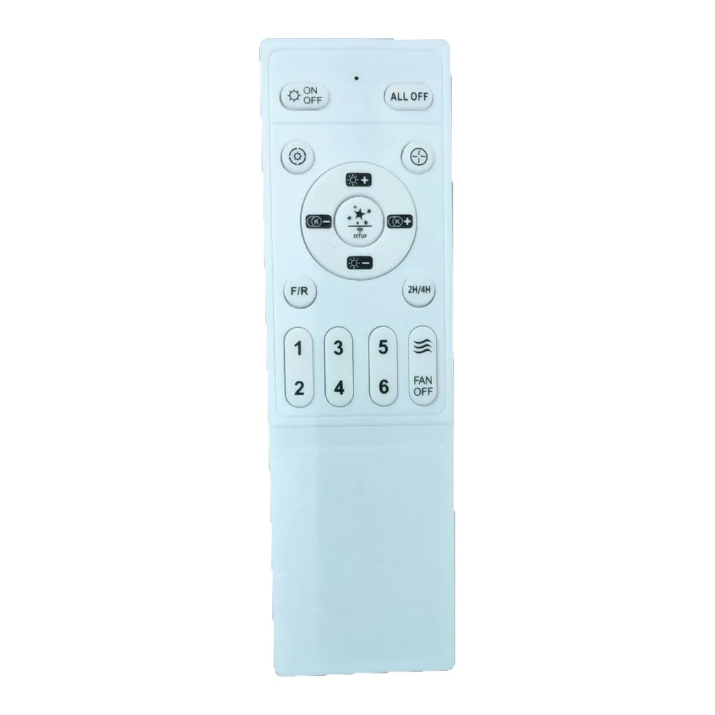 Fan Remote Control for 2.4G Ceiling Fans 6 Adjustable Velocities Forward Reverse Rotation Natural Wind Simulation