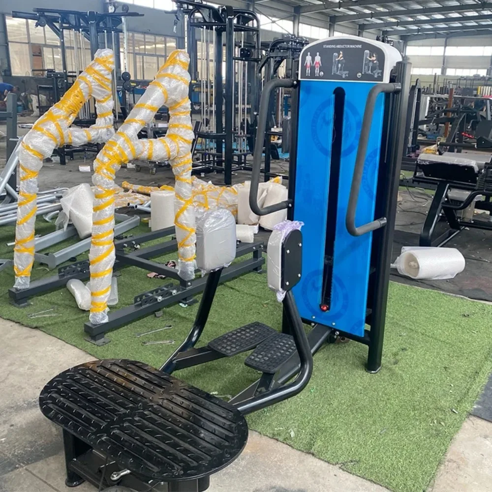 New Designed Factory Sale Standing Thigh Training Gym Exercise Machines Pin Loaded Inner and Outer Thigh Hip Training