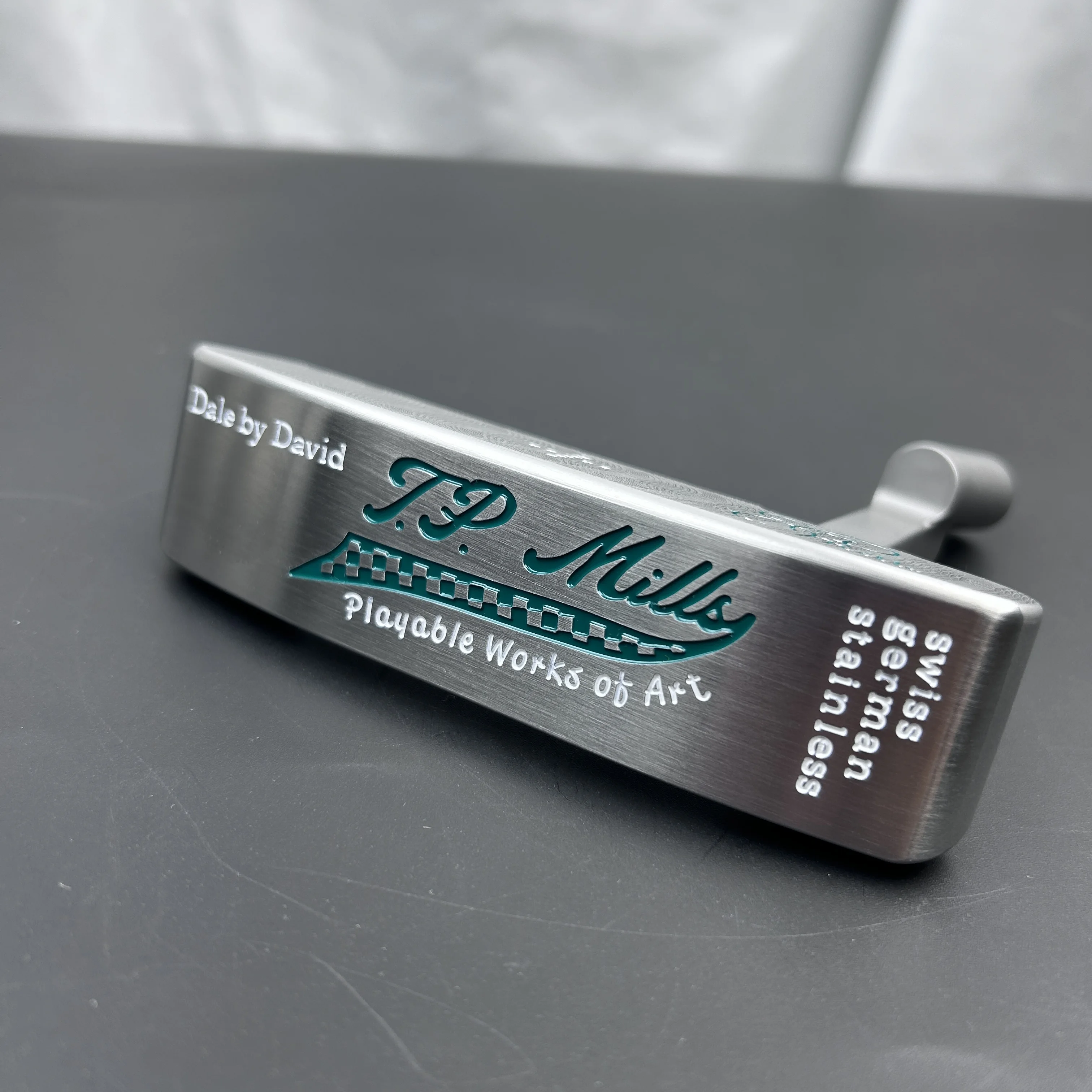 Metal Alloy Push Putt Iron Optical Alloy Single Head Advanced Golf Supplies Push Putt Iron Head Alloy Golf Club Push Putt Head