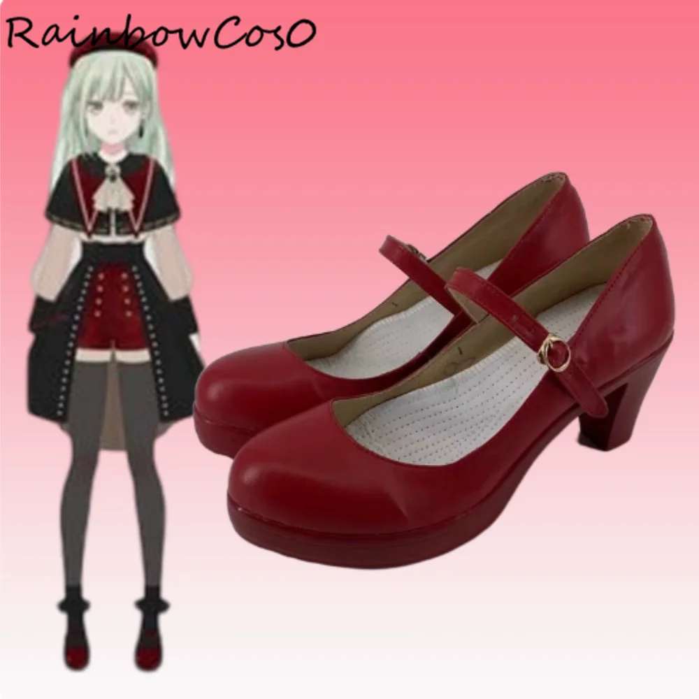 

Wakaba Mutsumi Mortis BanG Dream It's MyGO Ave Mujica Cosplay Shoes Boots Game Anime Halloween Christmas RainbowCos0 W4626