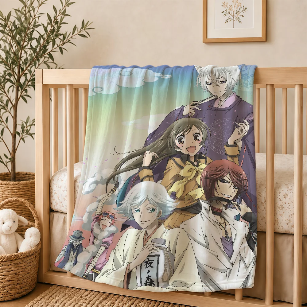 Anime K-Kamisama K-Kiss Blanket For Soft Warm Knee For Bedroom Living Room Bed Sofa Camping Picnic Office Gift