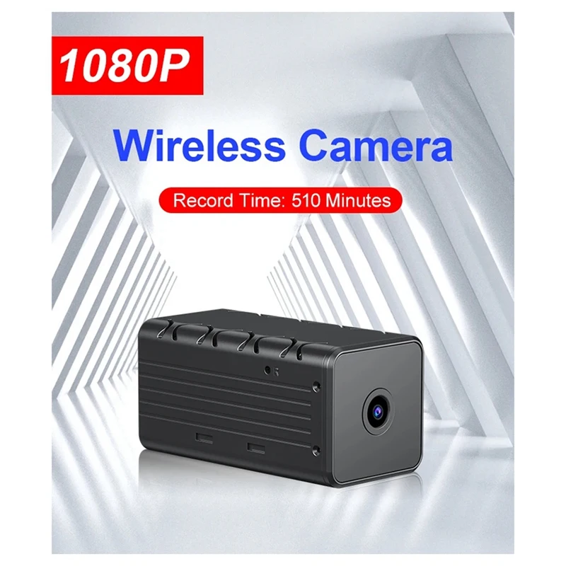 ワイヤレス WIFI カメラ屋内ビデオレコーダー赤外線ナイトビジョン監視広角