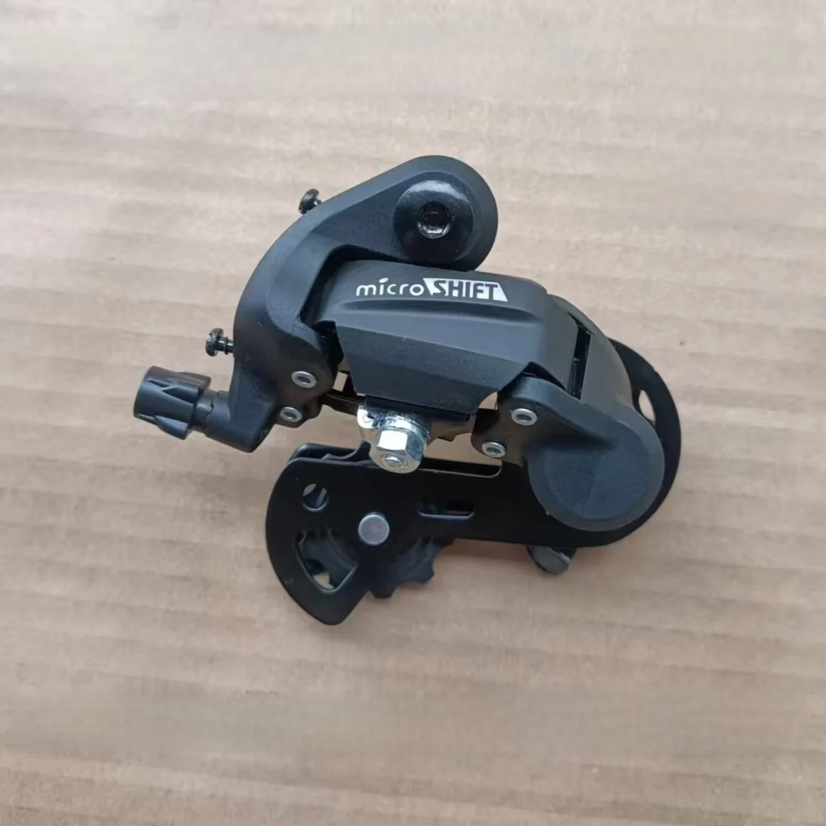 Câmbio Traseiro Microshift 567 Velocidades para Bicicleta Dobrável, Sistema de Câmbio de Três Velocidades com Puxador Traseir...