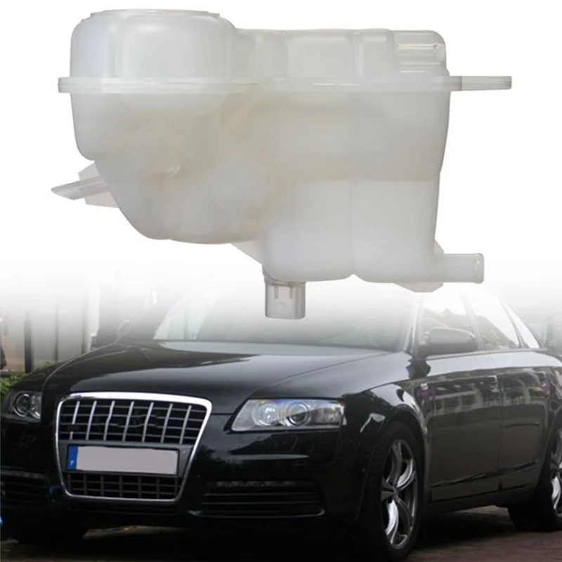BAAJ-Engine Radiator Coolant Expansion Tank Reservoir Antifreeze Water Supply Cooling Kettle For  A6 C6 Avant 4F0121403N