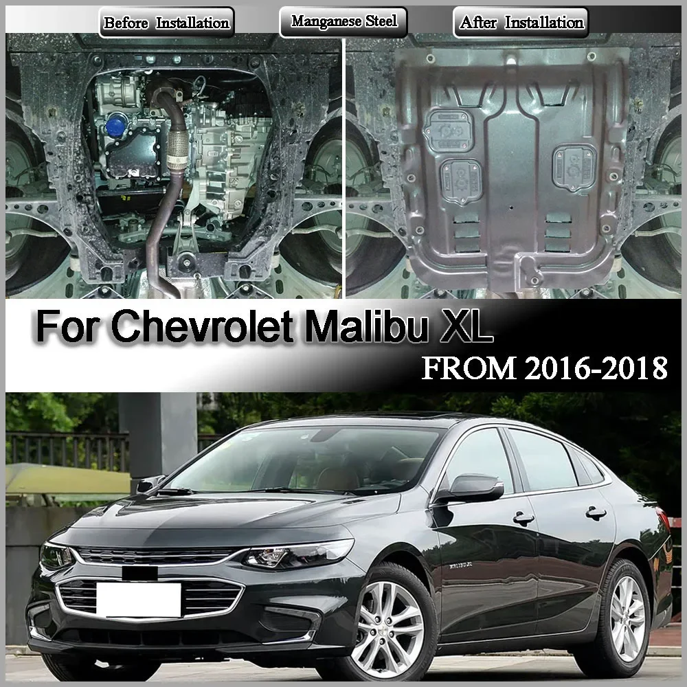 Motor-Chassis-Schutzabdeckung Metall-Stahl-Zubehör Schutzblech für Chevrolet Malibu ‌   XL 2016-2018 1.5T