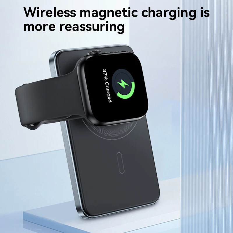 10000mAh Thin Magnetic Wireless Power Bank PD25W Fast Charging Portable External Battery for Magsafe For iPhone Samsung image 6