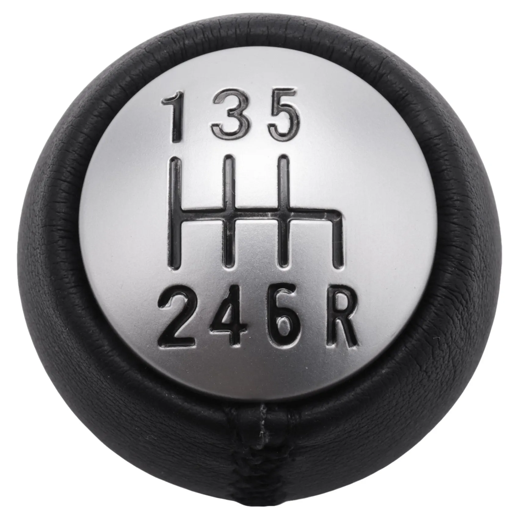 6 Speed Manual Gear Shift Knob Handball for Alfa Romeo GT 147 166 PU Leather