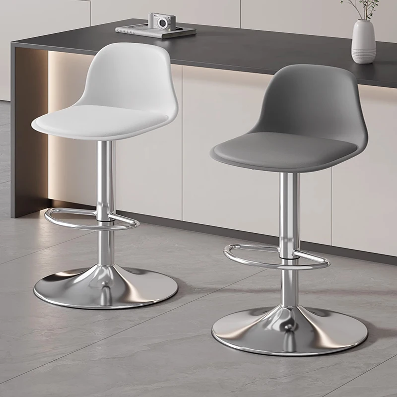 Барные стулья для ресторана в скандинавском стиле, длинный дизайн, минималистичные металлические барные стулья Wishbone Cream Sillas Para Comedor, дизайн барной мебели