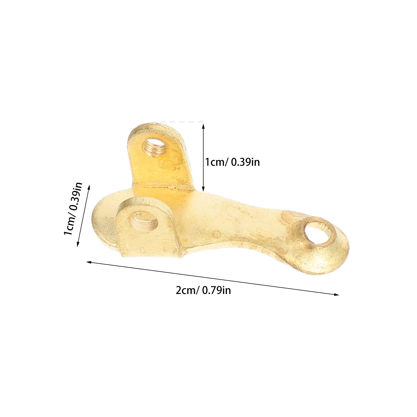 Válvula de drenagem de cobre de alta pureza, chave de água trompete, ajuste universal, drenagem rápida, kit de reparo de instrumento de vento, acessório de latão, 2 peças