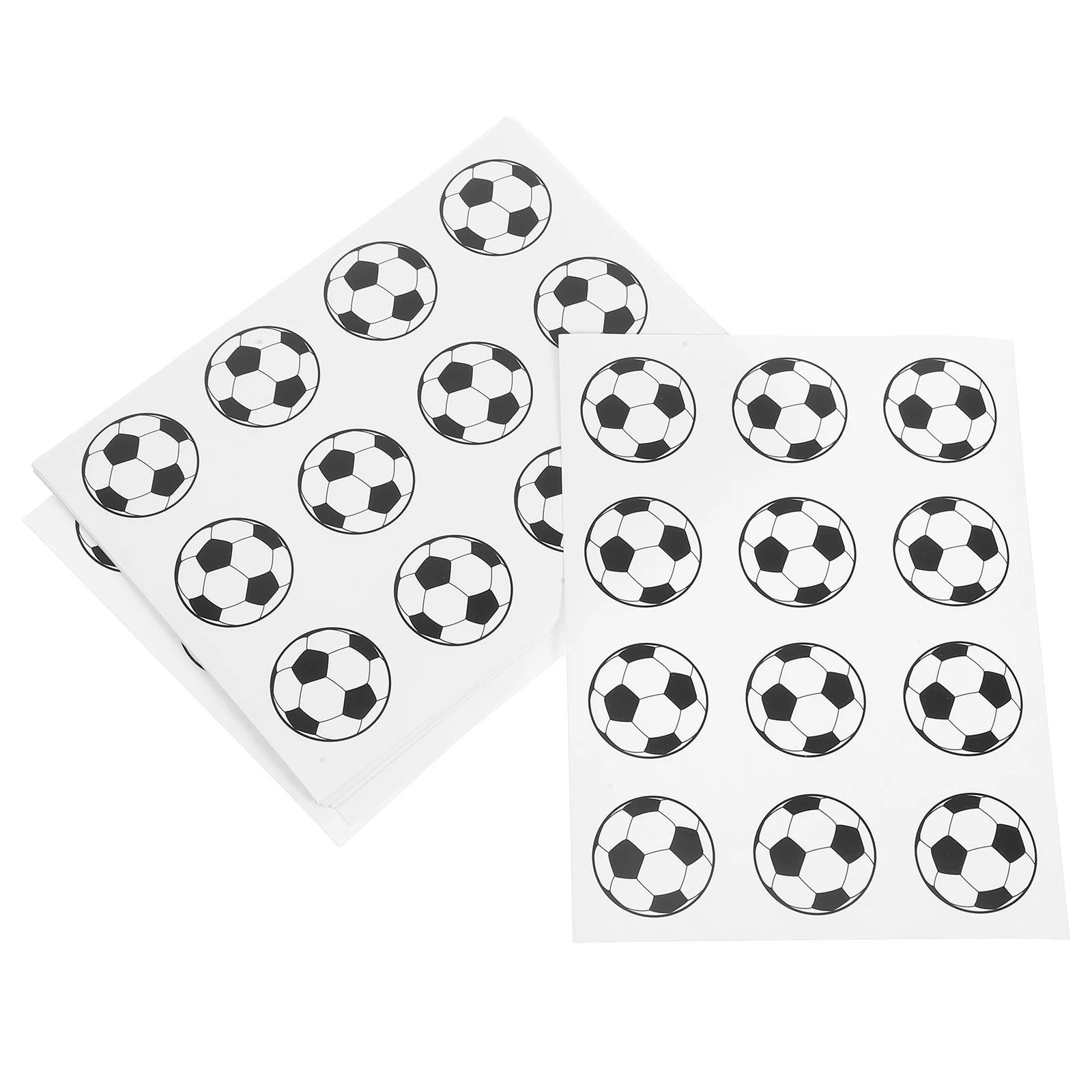 

120 шт. футбольные наклейки для подростков, спортивный мяч, тематические сувениры для вечеринок, водонепроницаемые клейкие наклейки для бутылок, стен, окон, сделай сам