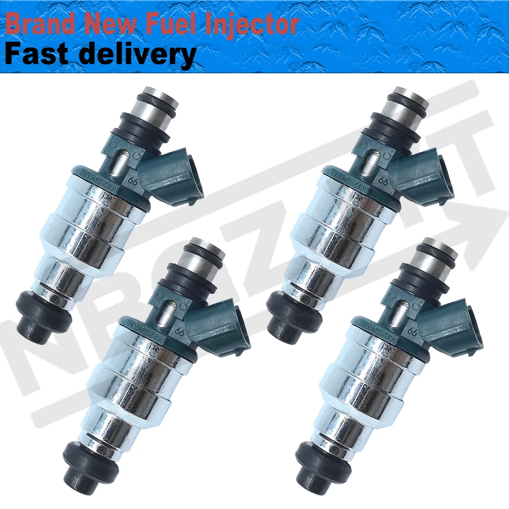 

4PCS High Quality Fuel Injectors 195500-2350 1955002350 For Suzuki Esteem 1.6L 1995-1997