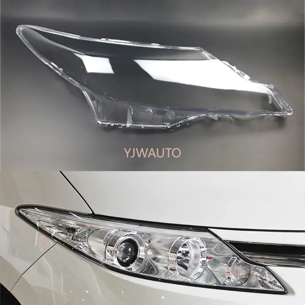 For Toyota Previa Estima 2009~2011 2012 2013 2014 2015 Headlamp Cover Car Headlight Lens Replacement Front Lampshade Auto Shell - Image 4