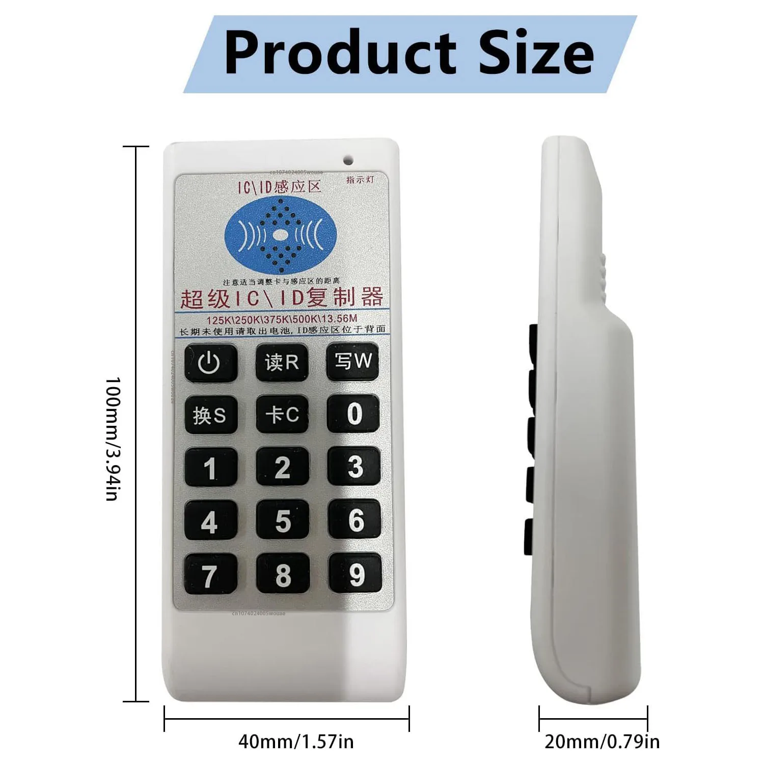 RFID NFC IC Kartenleser & Writer Duplikator Kloner 125kHz-13,56 MHz Handheld RFID Smart Card Reader RFID Duplikator Kopierer Multi