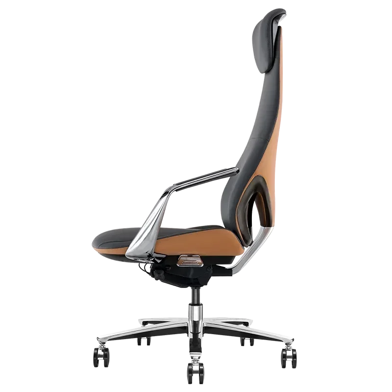 Luxury Reading Design Office Chairs Mobile Ergonomic Individual Leather Desk Chair Executive Silla Escritorio Furniture