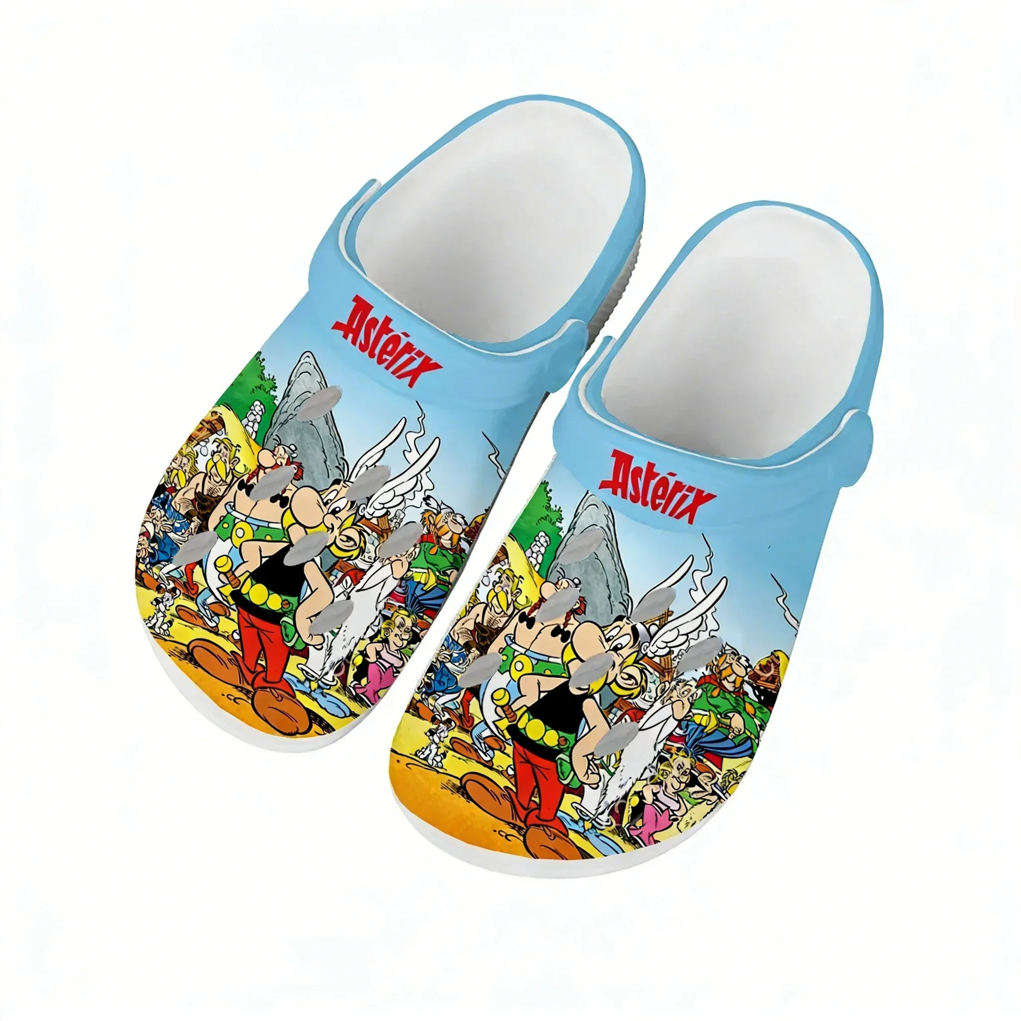 

Asterix Obelix Water Shoes Mens Womens Comfortable Fashion Home Garden Clogs Customizd Sandals Beach Breathable Hole Slippers