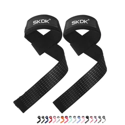 Weightlifting Wrist Straps Strength Training Adjustable Non-slip Gym Fitness Lifting Strap Wrist Support Sports Grip Band