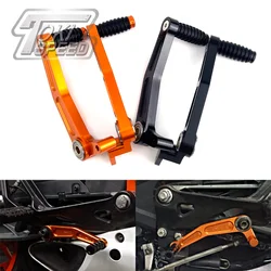 CNC Motorcycle Brake Pedal Lever Gear Shift Lever Foot For KTM Duke RC 125 200 390 RC125 RC200 RC390 Duke125 Duke390 Duke200