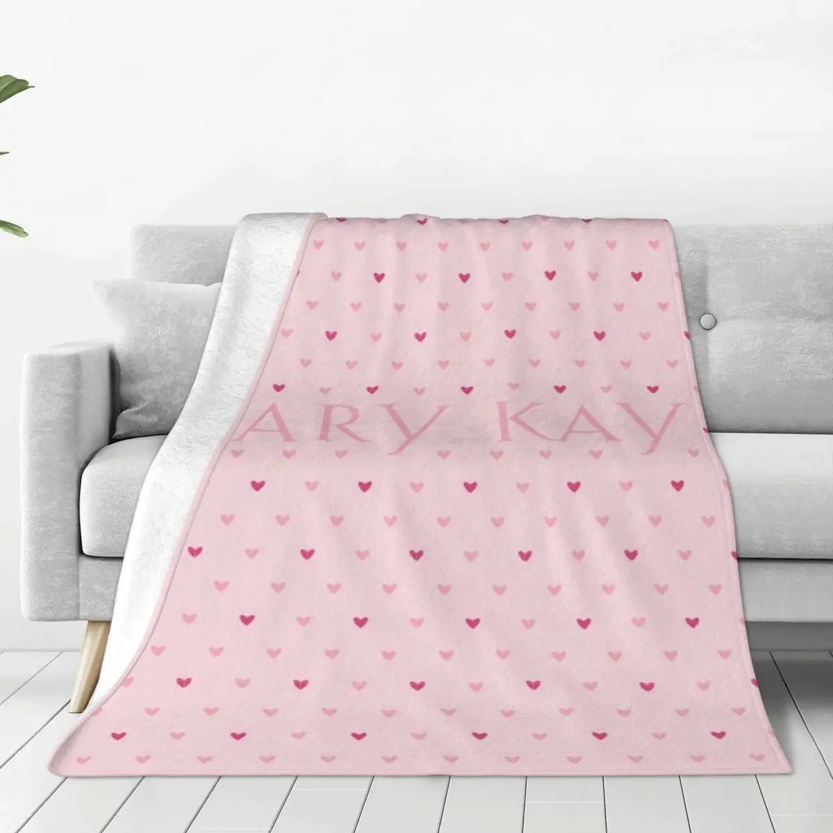 Mary Kay Cosmetics Blankets Soft Warm Flannel Throw Blanket Bedspread for Bed Living room Picnic Travel Home Sofa