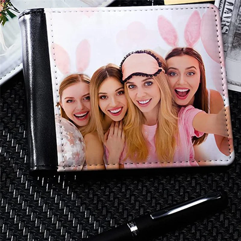 sublimation wallet 4Pcs Sublimation Wallet Blank Heat Transfer Sublimation Wallets Bank Card Holder