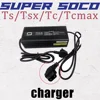 Compatible con Super Soco TS / TSX / TC / TCMAX, cargador Original, conector de batería de litio, línea de enchufe para Super Soco Tc Ts Tsx Cu 1