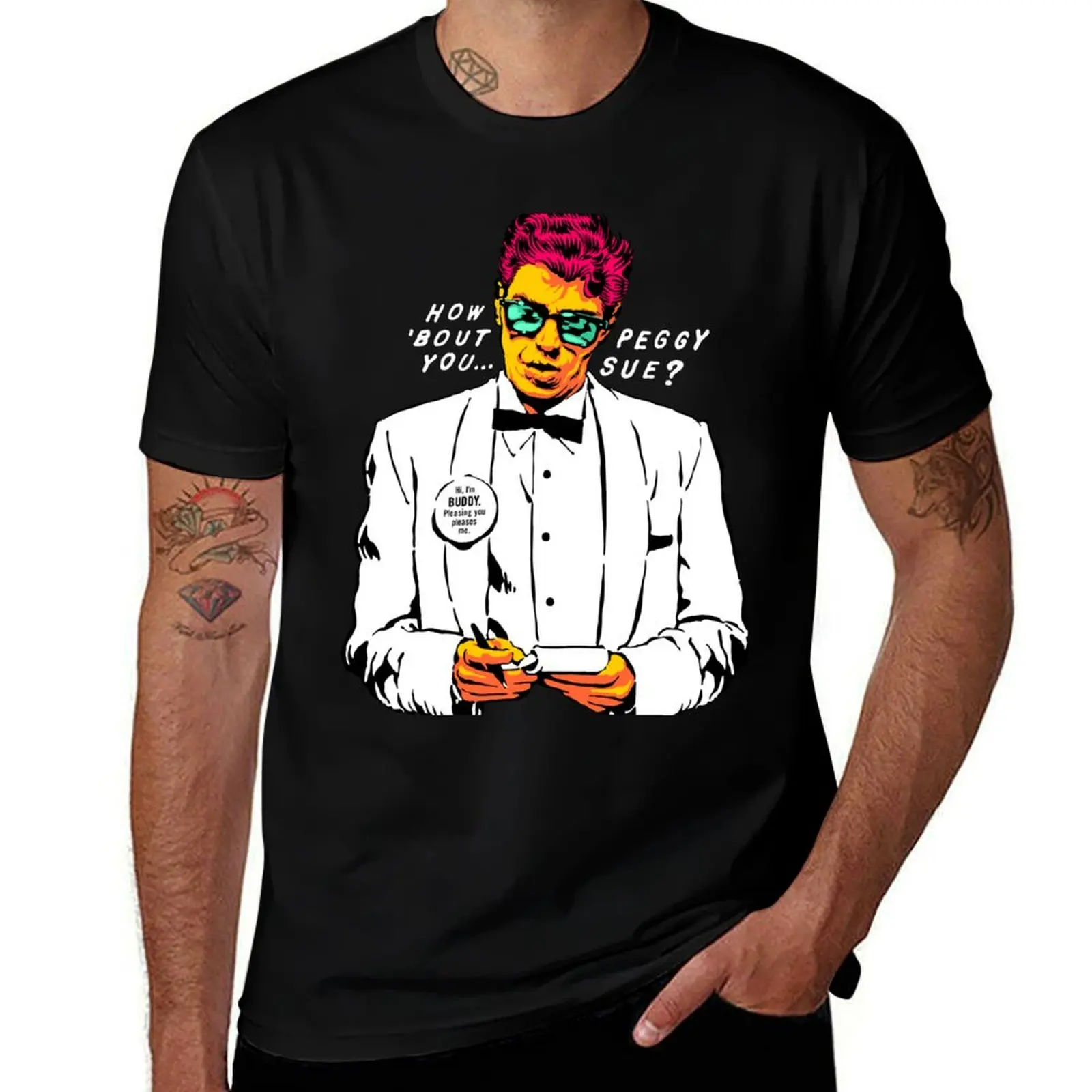 

Buddy T-Shirt funny t shirts dark humor man t shirt cotton man t shirt designer T-Shirt