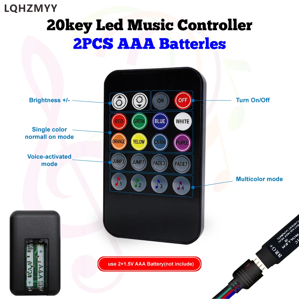 1 Roll of Color-Changing Rgb Flexible Cob Led Light Strip with a Multi-Functional Remote Control That Can Control the Color of the Lights, a Cool Led Light Strip That Can Respond to the Rhythm of Music, Suitable for Music Festivals, Stage Surprise Parties, Family Games, Tv, Computer, E-Sports, Holiday House and Bedroom Decorations