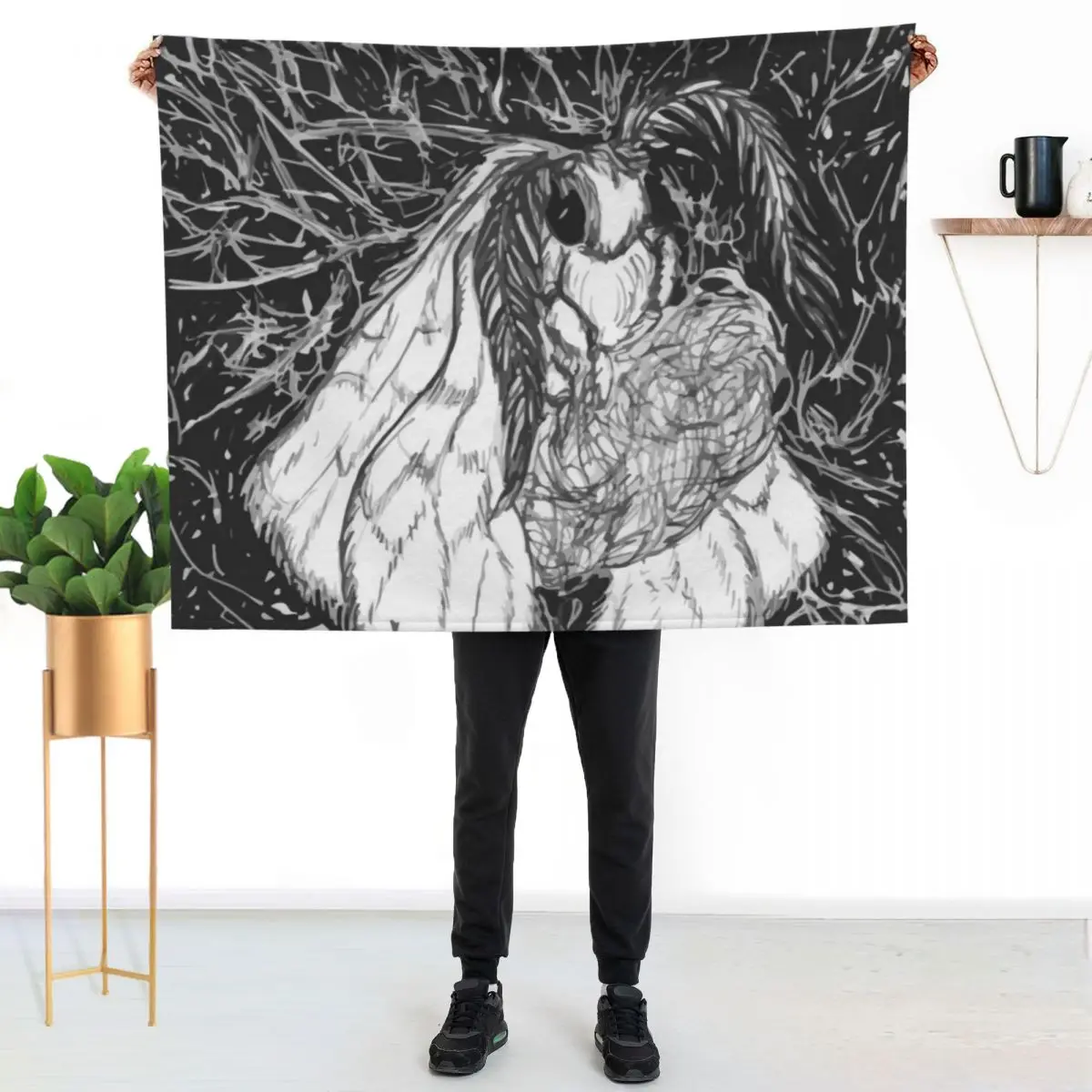 Silk Moth, the Dream Weaver Throw Blanket Single Soft Plaid Summer Beddings funny gift blankets and throws for winter Blankets