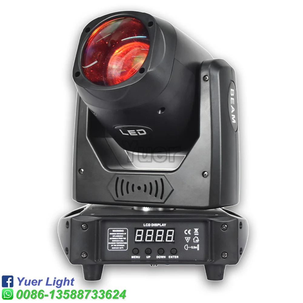 Beam Moving Head 180W LED Spot Rainbow Focus Effect For Stage Lighting DMX Control Party Wedding Decoration Gobo Dj Club Bar