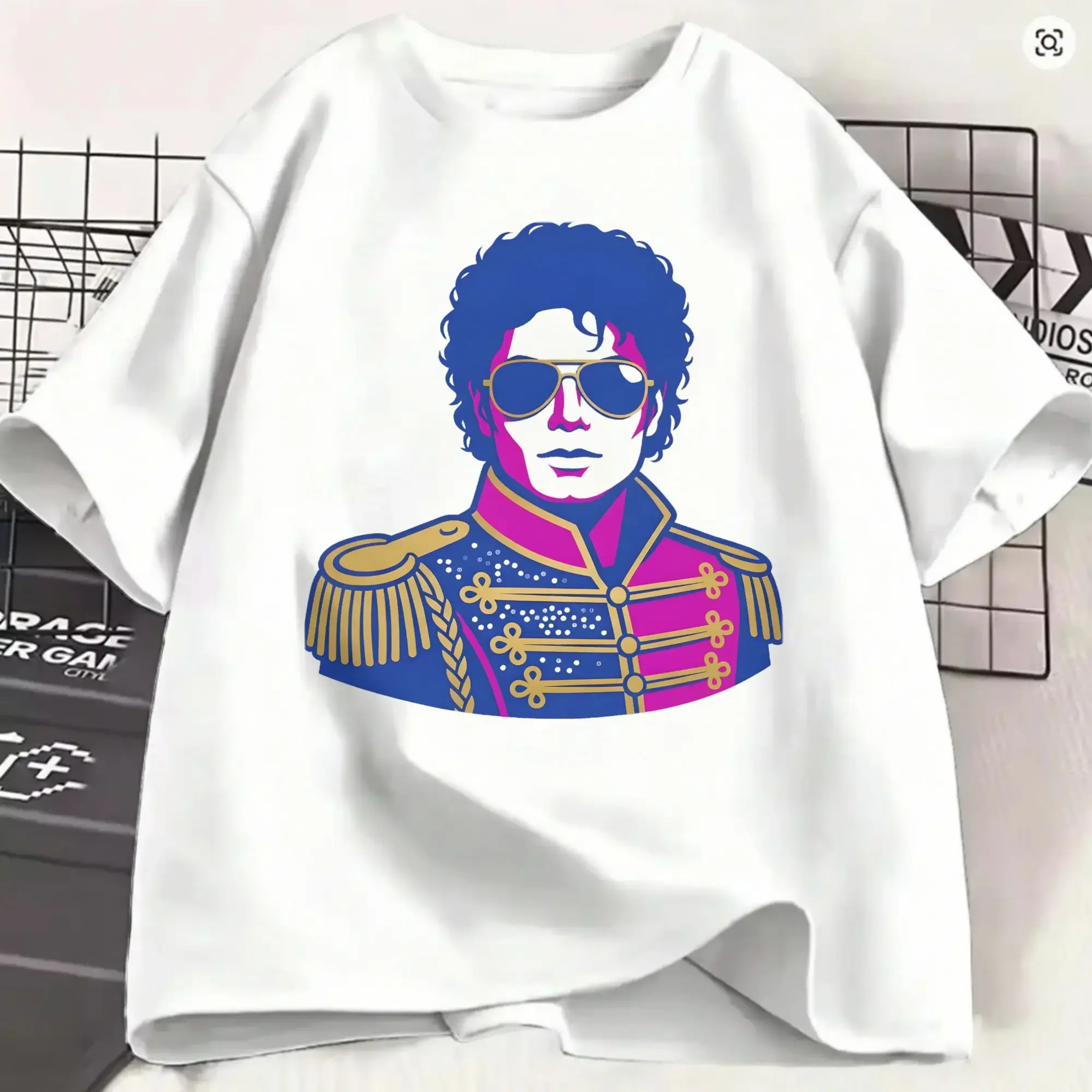 Men's Trendy Cool Print T-Shirt Story Michael Film 2026 Short Sleeve Y2K Funny Tee Shirt 100% Cotton Summer Fashion for Men
