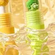 

2 шт., ручка для протирания, нейтральная ручка, шариковая ручка третьего класса, легко протираемая студенческая мультяшная кристально-синяя нейтральная ручка, термоластик