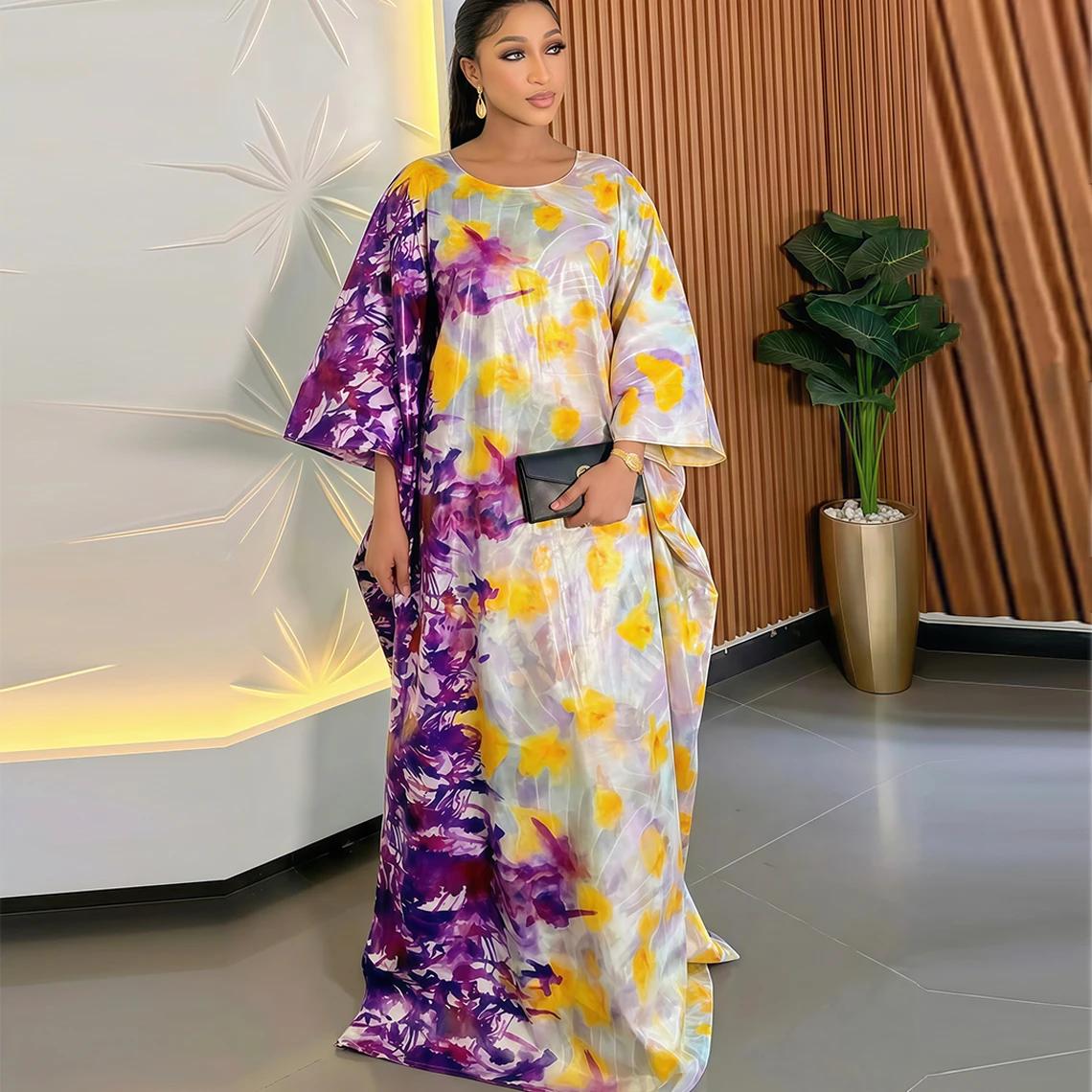 

Bandhnu Printing African Women Bazin Riche Boubou Dress Original Nigerian Basin Rich Wedding Party Dashiki Bride Clothing