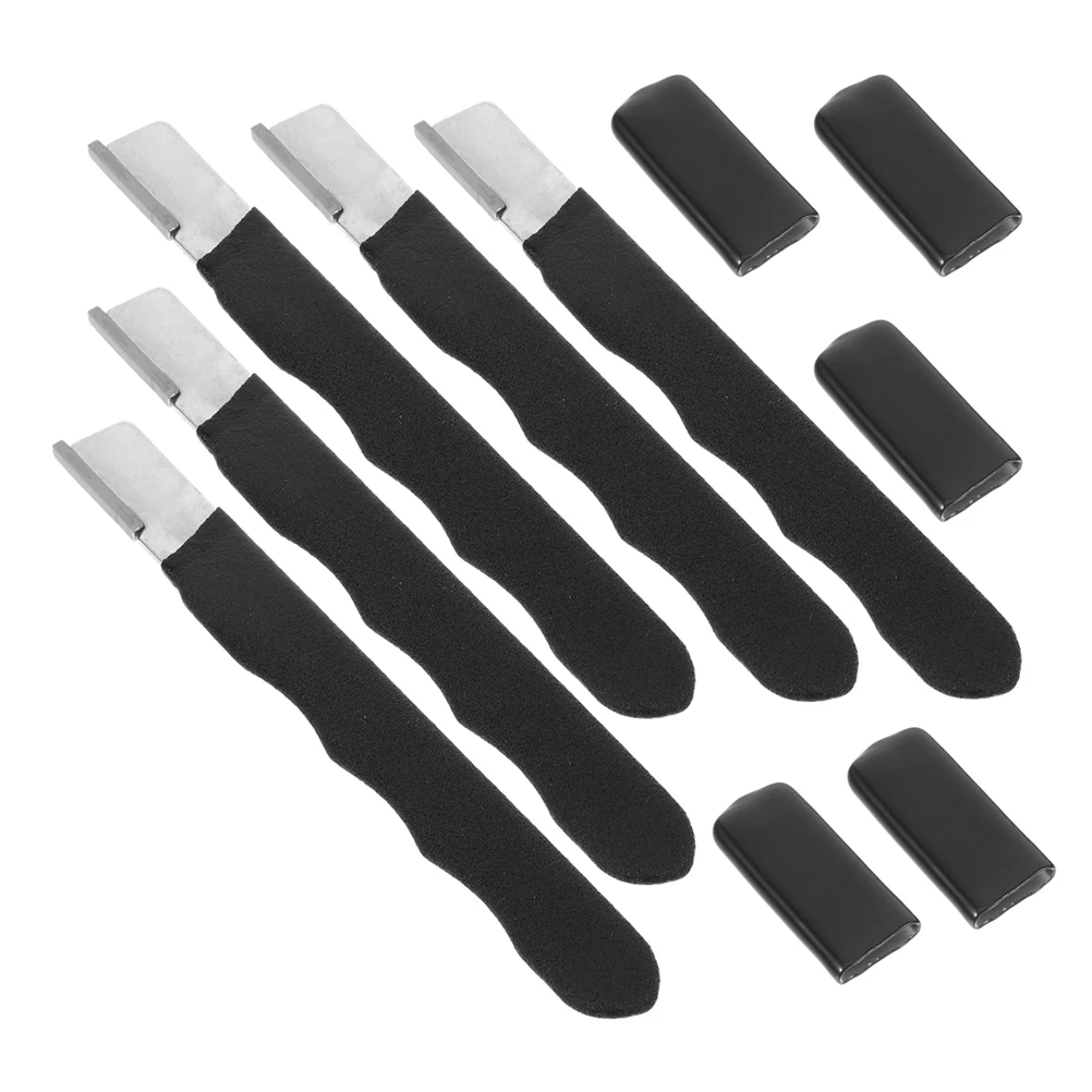 

5pcs Sharpening Garden Knife Sharpener Portable Blade Hedge Trimmers Scissor Pruning Stone Chainsaw