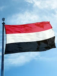 Yemen Flag 90 x 150cm High Quality Polyester Double Side Penetration Yemen Flag Banner Hanging National Flags