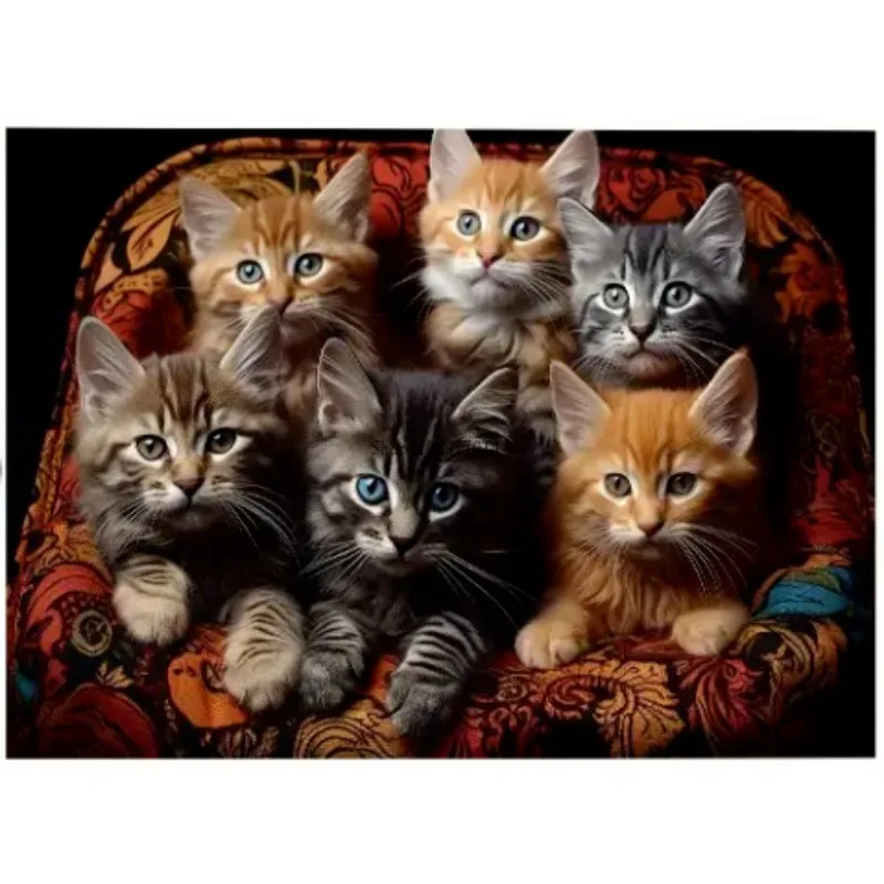 

Cute cat pattern floor mat, corridor kitchen bathroom balcony floor mat, outdoor indoor decoration carpet