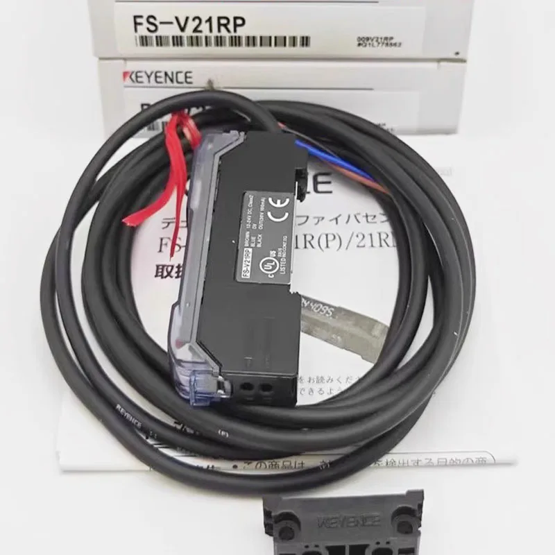 FS-V21RP مضخم ألياف رقمي أصلي جديد من KEYENCE بشاشة مزدوجة