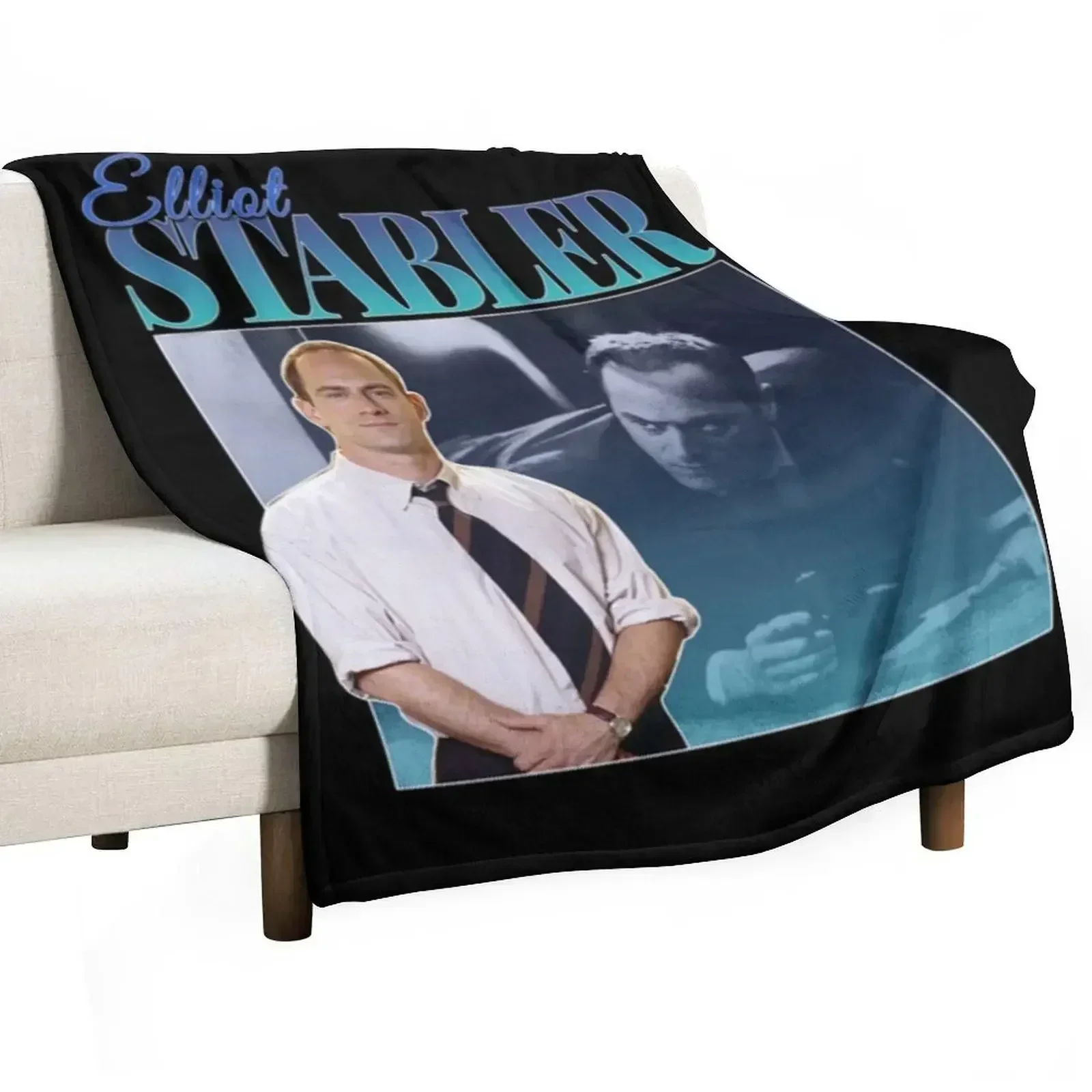 

Elliot Stabler Throw Blanket halloween Bed covers Weighted Blankets