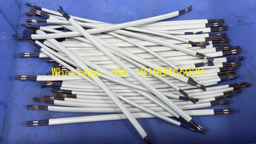 Automatische kabelproductieapparatuur Draadsnijden Strippen Meter Tel- en schilmachine