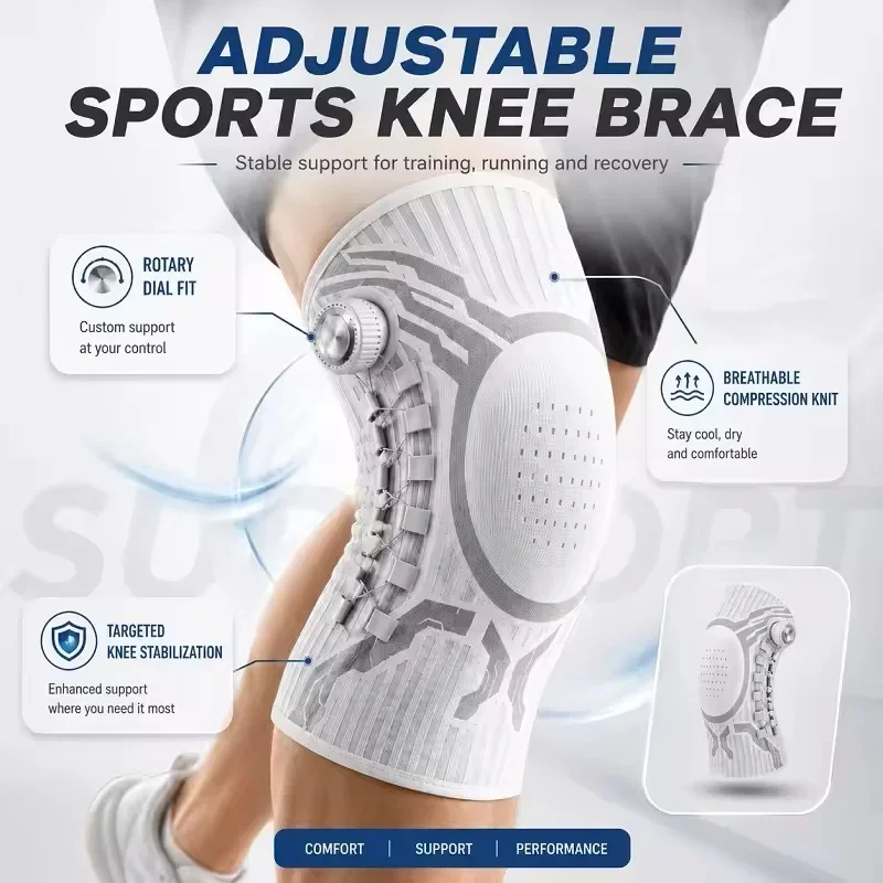 Intelligente Knöchelbandage mit Gel-Polsterung, Seitenstabilisator, Kompressionsstütze, zur Schmerzlinderung und Erholung, für Zuhause und Fitnessstudio, Einzelstück – Detail 2