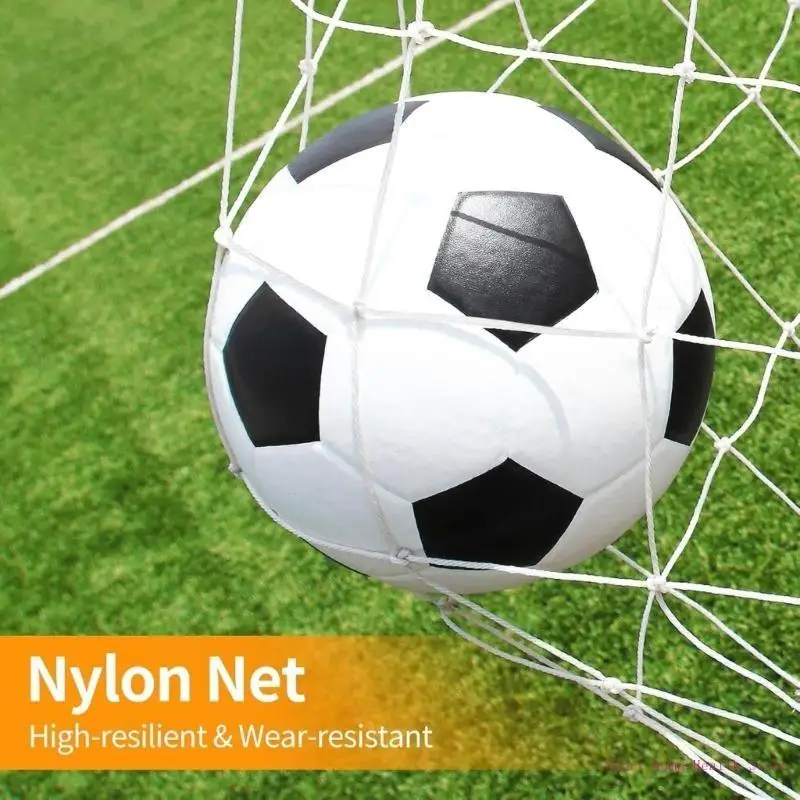 صافي كرة القدم هدف كرة القدم مقاوم للطقس المعاوضة التثبيت والتخزين سهلة #4