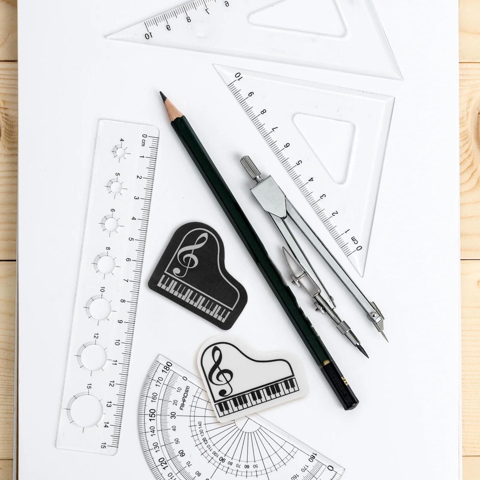 

40Pcs Kawaii Mini Piano Note Design Cute Student Prizes Ideal for Classroom Rewards Back to School Supplies Fun