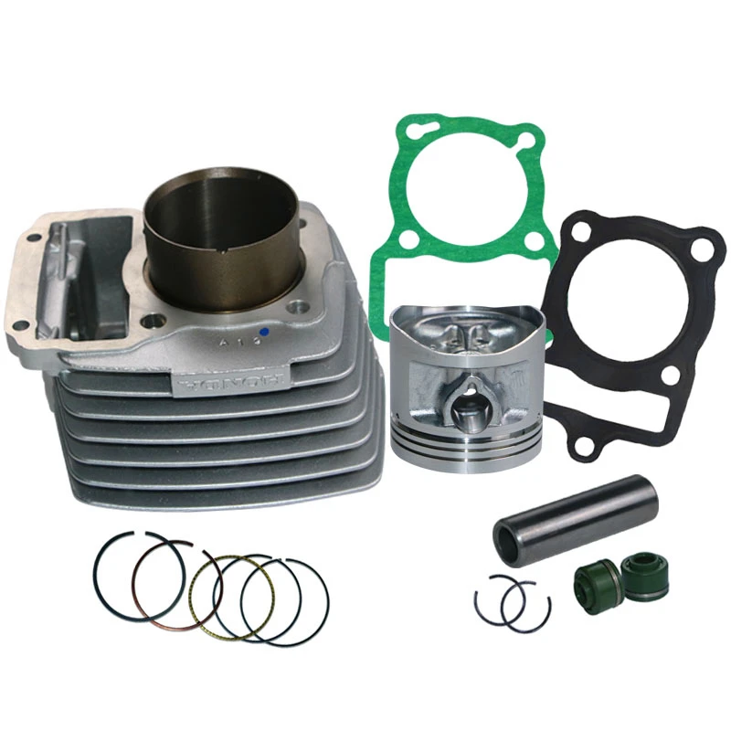 Motorcycle Cylinder Kit for Honda Lifan Dayun Jialing Haojin Haojue CG125 CG150 CG200 CG250 Engine Block Piston Ring Gasket Set