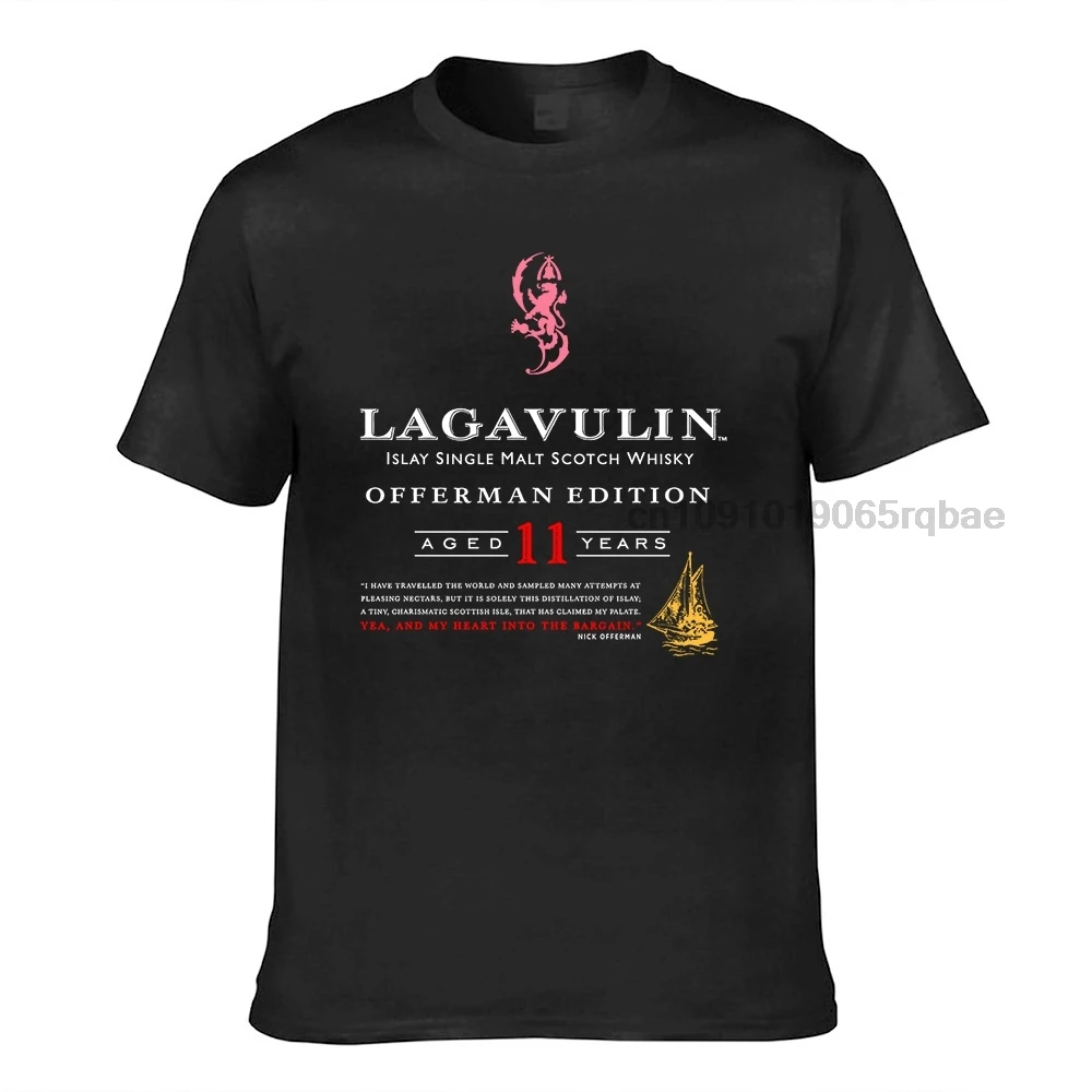 Lagavulin Scotch 11 Year ron swanson parks rec Offerman Edition White T-Shirt