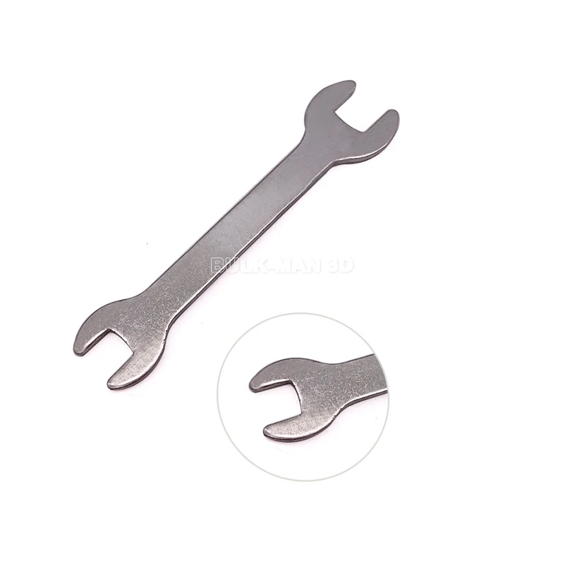 10Pcs/lot 2.5MM Thickness Specular Open End Wrench Double End High steel Wrench Machine Repair Auto Repair Wrench Hardware Tools