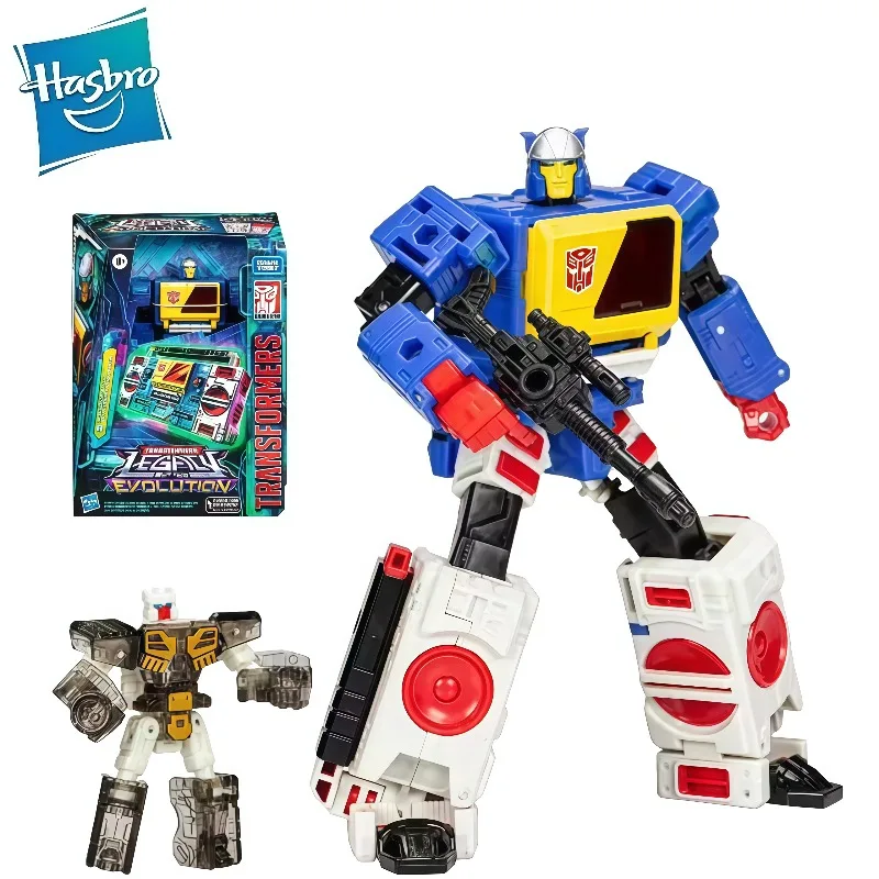

В наличии Hasbro Трансформеры Классические фильмы H62B Twincast Rewind Blaster Eject Аниме Фигурка Модель Коллекционировать хобби Игрушки