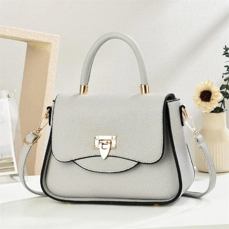 

Элегантная кожаная женская сумка-тоут, элитная роскошная брендовая известная дизайнерская модная винтажная пригородная сумка с элегантным краем ​